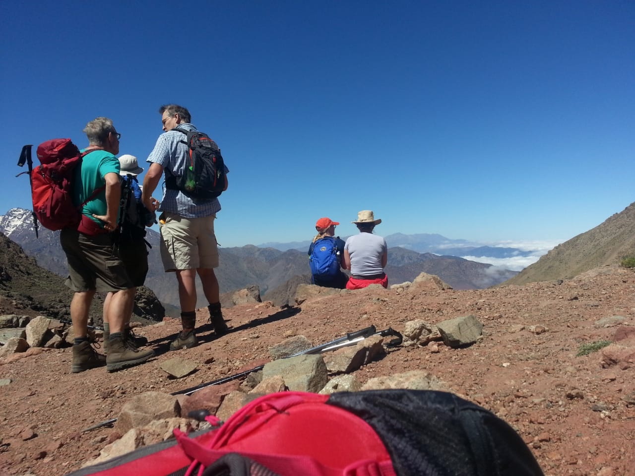 4 días de aventura de trekking en el Alto Atlas Toubkal 4167m 264